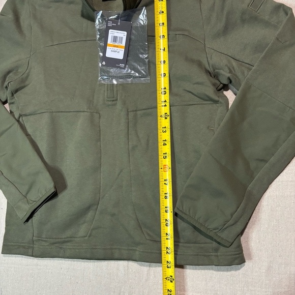 NWT Women’s Under Armour UA Rival Fleece Tactical Job 1/4 Zip Sweatshirt Sz Sm - Picture 5 of 5